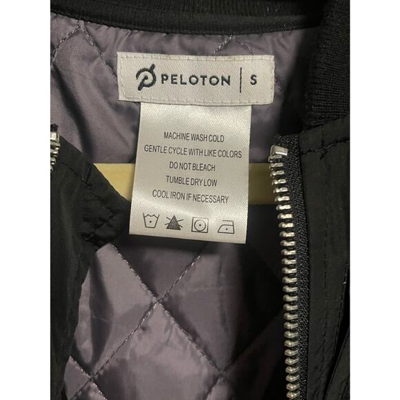 Peloton Women's Bomber Jacket Sz S - Picture 4 of 4